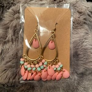 Bohemian Style Chandelier Earrings